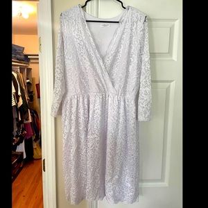 Honeymoon Holiday Dress, White Lace Dress